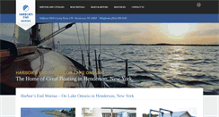 Desktop Screenshot of harborsendmarina.com
